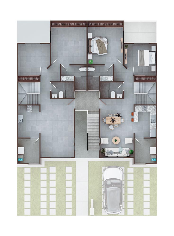 Olmo Roof - Meseta Altta Homes