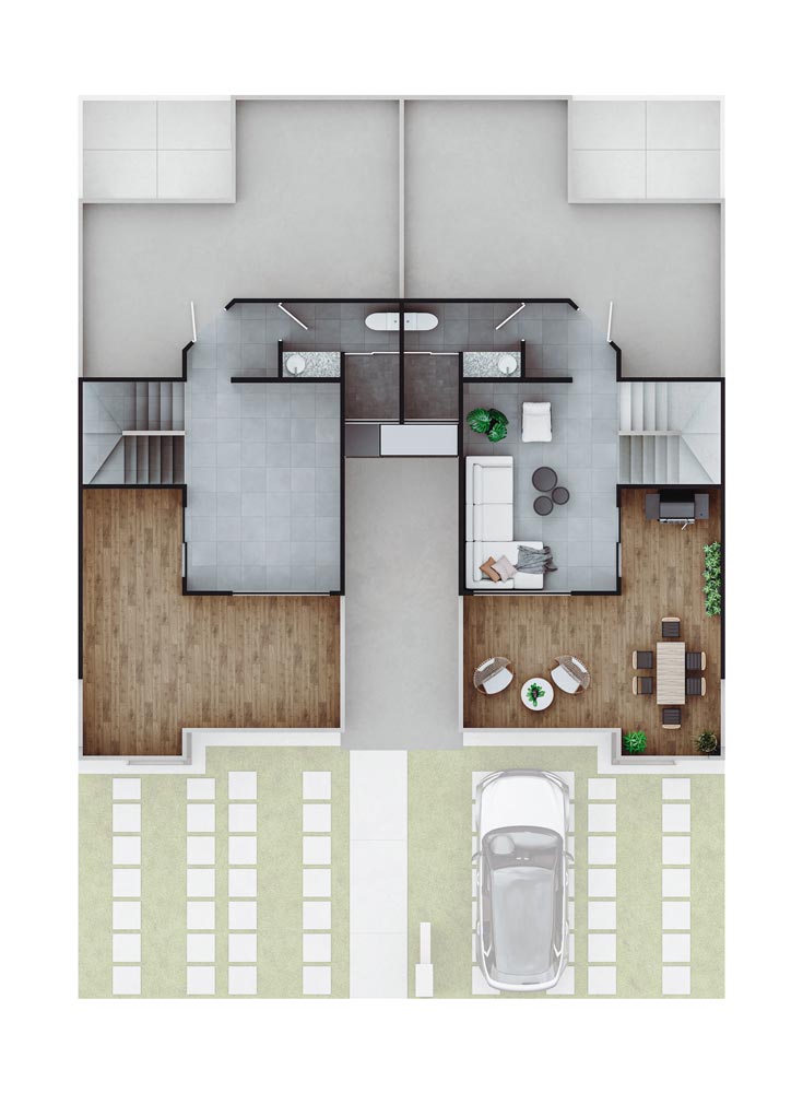 Olmo Roof - Meseta Altta Homes